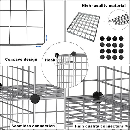C&AHOME Wire Cube Storage, 8 - Image 8
