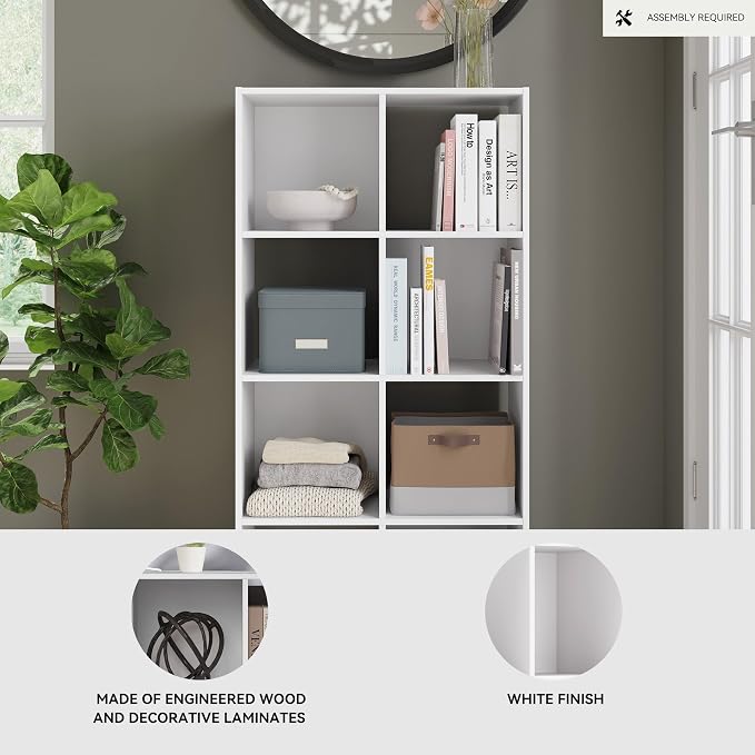 Signature Design by Ashley Onita Contemporary 8 Cube Organizer - Image 4