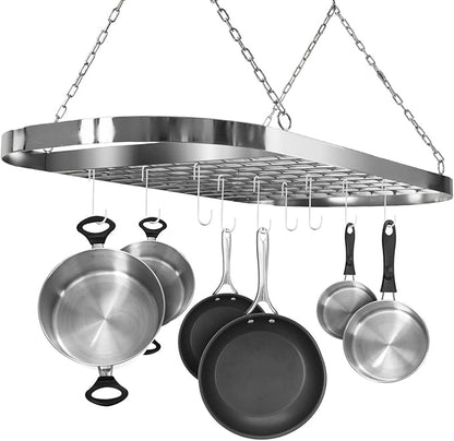 Sorbus® Pot and Pan Rack for Ceiling by Sorbus