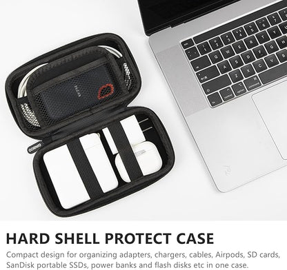 Ginsco Hard Shell Protection Case Electronic Accessories Organizer Pouch - Image 3