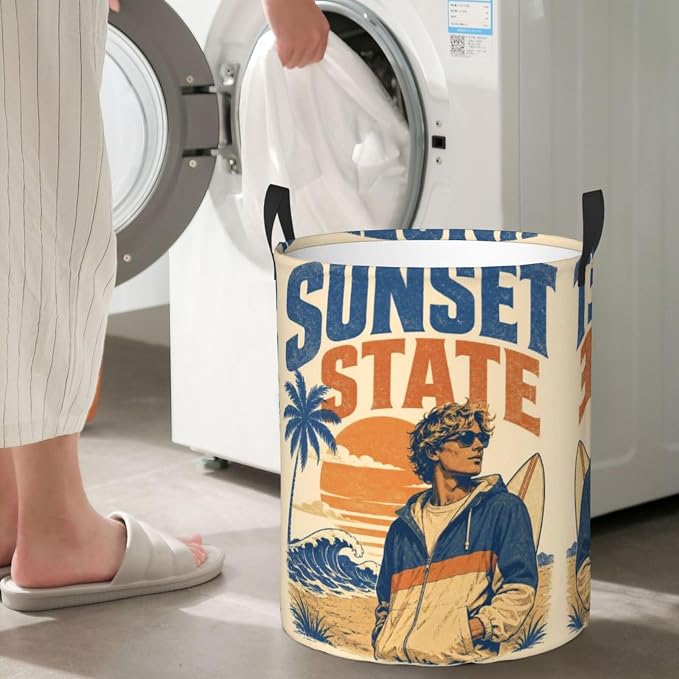 Laundry Basket Dirty Clothes Hamper - Image 6