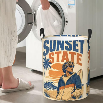 Laundry Basket Dirty Clothes Hamper - Image 6