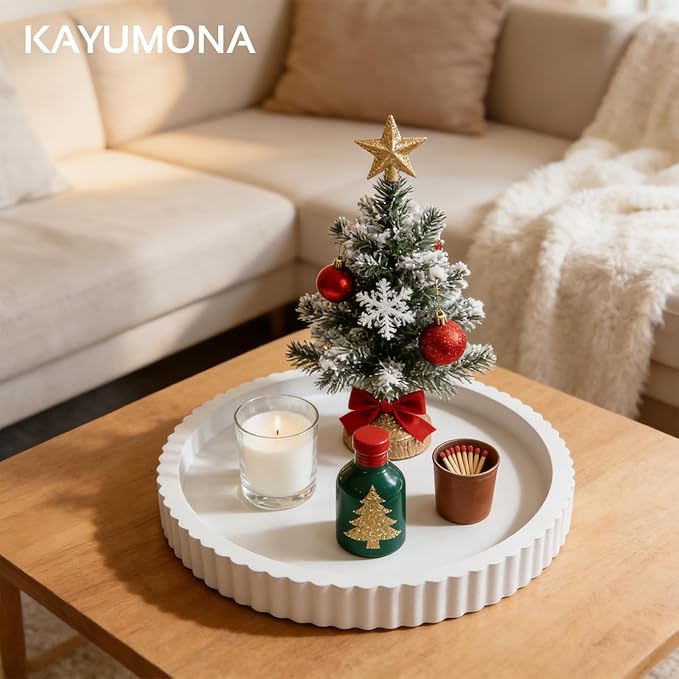 Modern Decorative Tray for Coffee Table, Kitchen Island Counter & Table - Image 2