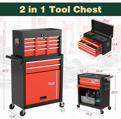 8-Drawer Heavy Duty Tool Chest - Image 3