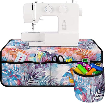 Tropical Plant Sewing Machine Mat by Unknown