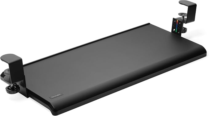 Kensington Clamp-On Keyboard Tray, Under Desk Keyboard Drawer by Unknown