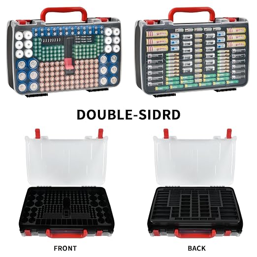 Battery Storage Organizer Case Holder Box - Image 2
