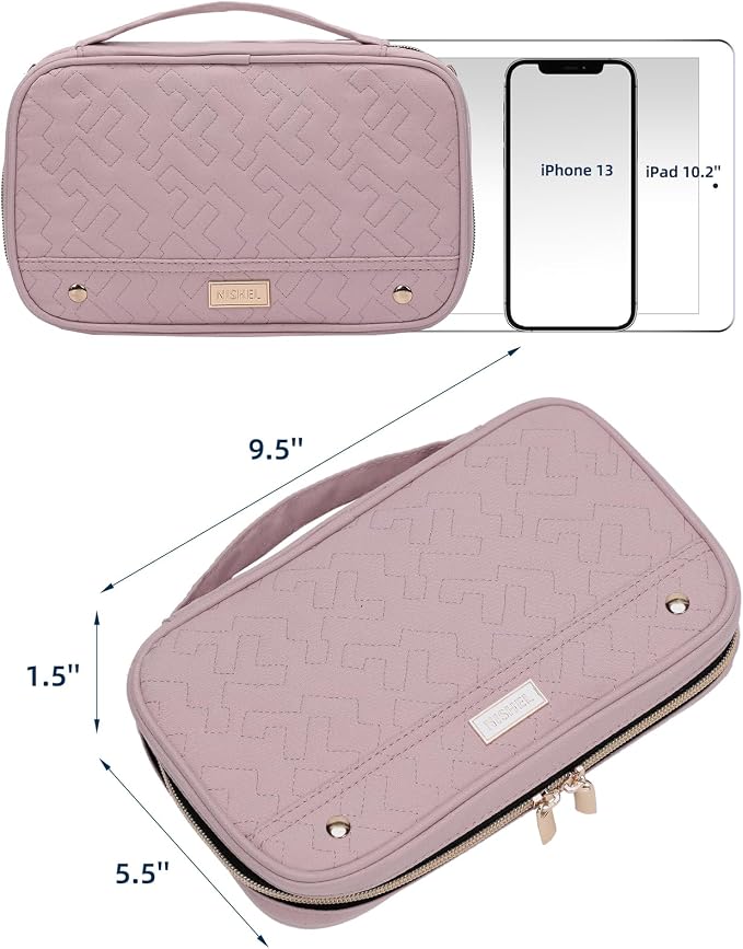 NISHEL Travel Jewelry Case, Holiday Organizer - Image 2