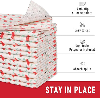 Cooyes 6 Pack Cloth Shelf Liners - Image 3
