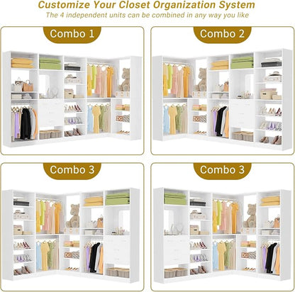 Unikito 110” Closet System - Image 2