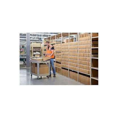 Rubbermaid Commercial Products BRUTE Heavy Duty 2-Shelf Utility/Service Cart - Image 7