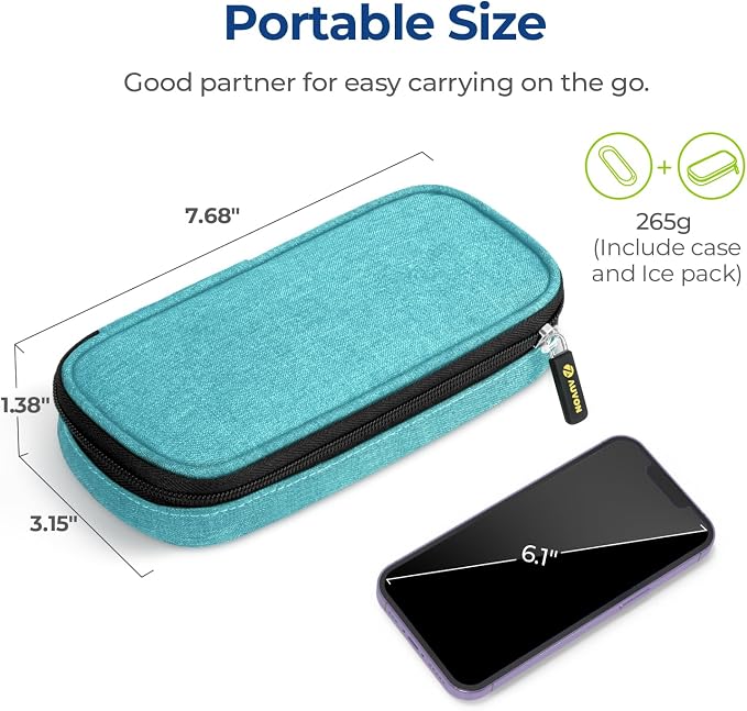 AUVON Insulin Pen Cooler Travel Case - Image 8
