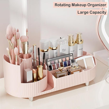 Pink Rotating Vanity Organizer - Image 3