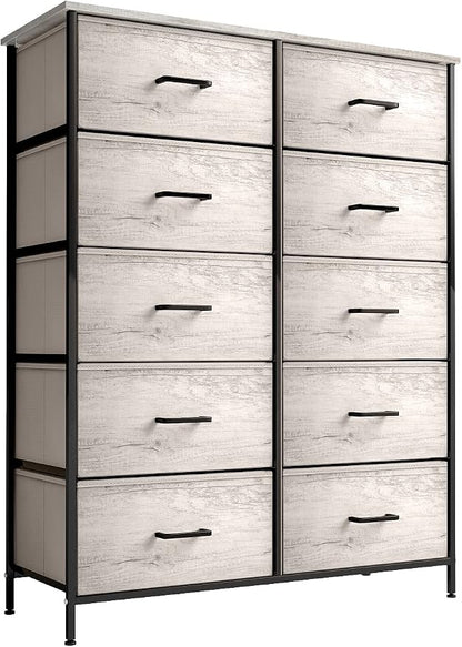 Sorbus Dresser with 10 Faux Wood Drawers - Image 4