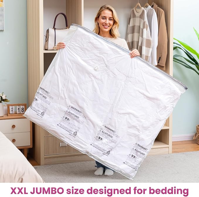 TAILI 8 Pack Vacuum Storage Bags - Image 2