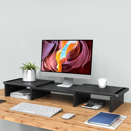 Zimilar Dual Monitor Stand Riser, Monitor Stand - Image 4