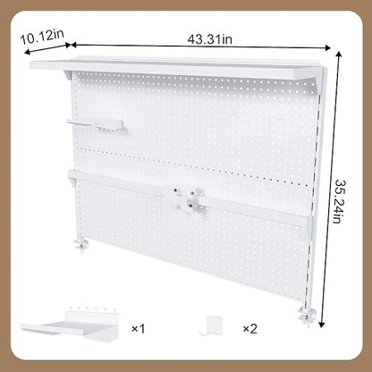 KEIKI Clamp-On Desk Pegboard - Image 2
