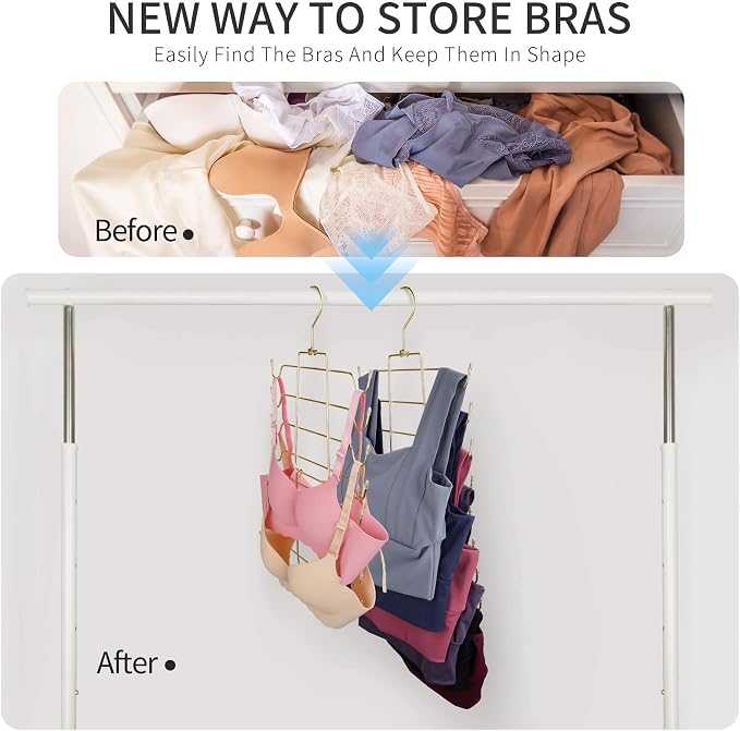 2 Pack Tank Top Hanger, Bra Organizer - Image 2