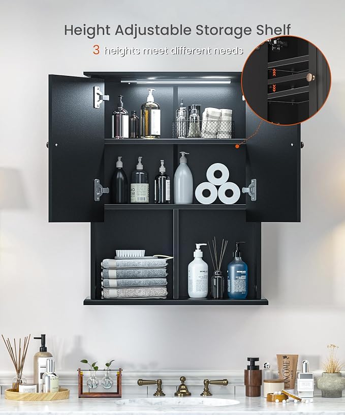 HAIOOU Bathroom Wall Cabinet - Image 5
