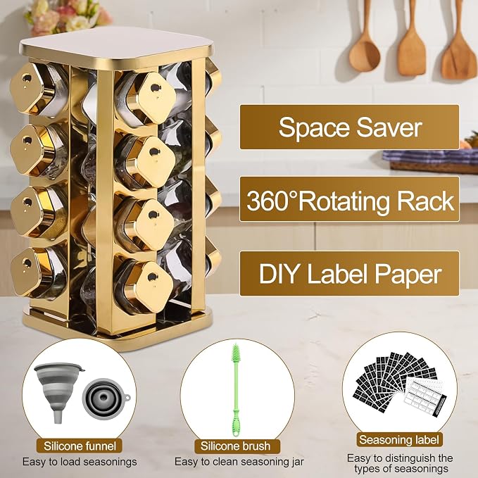 Kitchen stainless steel spice rack - Image 5