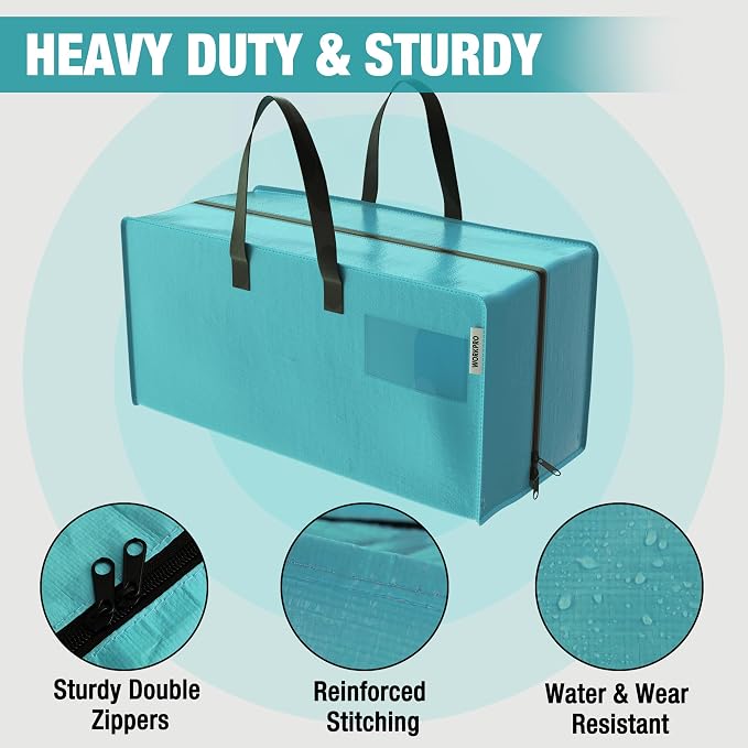 WORKPRO 6 Pack Extra Large Moving Bags - Image 2