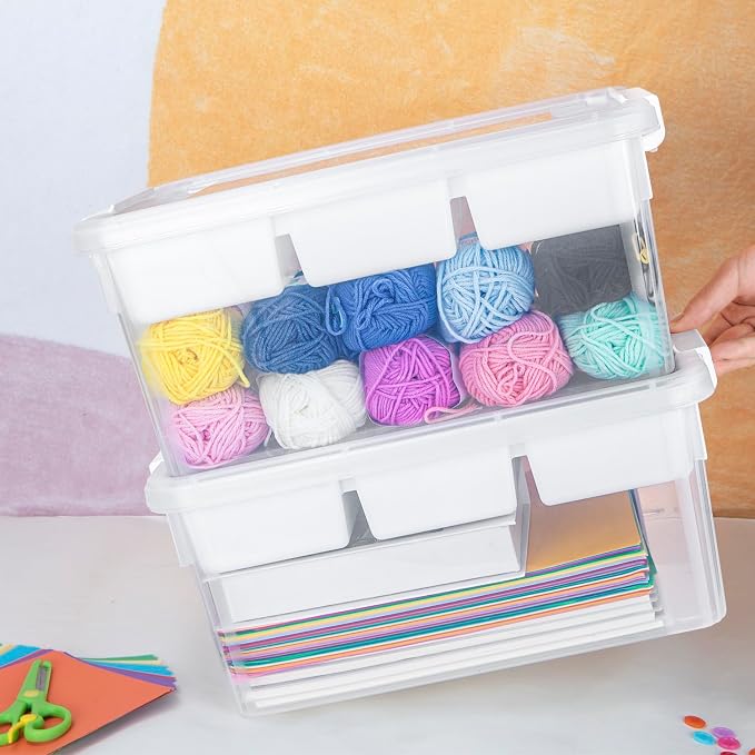TERGOO 17 QT Craft Organizers and Storage - Image 5