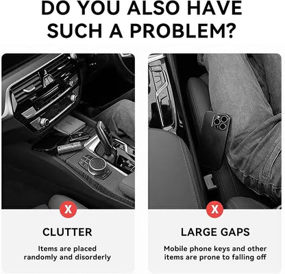 2PCS Car Seat Gap Filler, Automotive Seat Organizer Fill The Gap Between Seat - Image 3