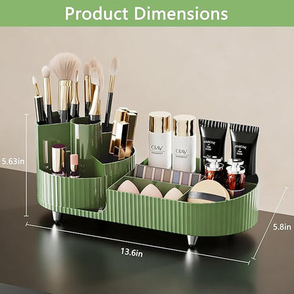 Rotating Makeup Organizer for Vanity - Image 2