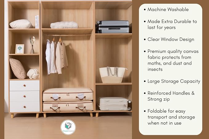 Under Bed Storage Bags 2 Pack - Image 6