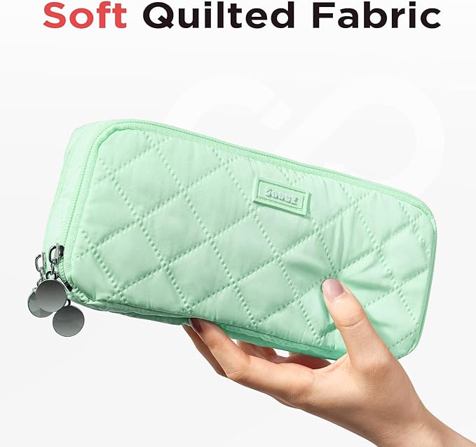 Sooez Large Pencil Case Pouch, Extra Big Pencil Bag - Image 2