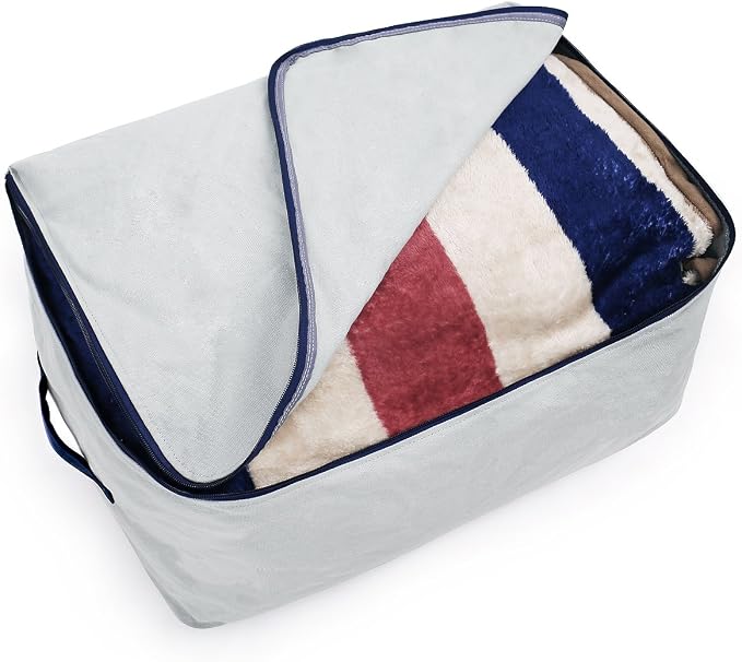 100% Natural Canvas Cotton Large Size Soft Storage Organiser Bags - Image 5