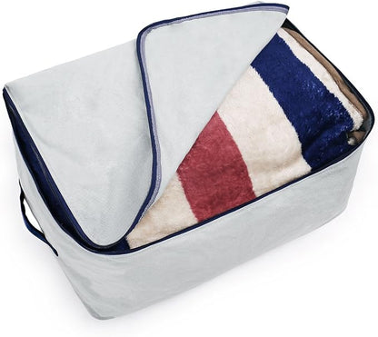 100% Natural Canvas Cotton Large Size Soft Storage Organiser Bags - Image 5