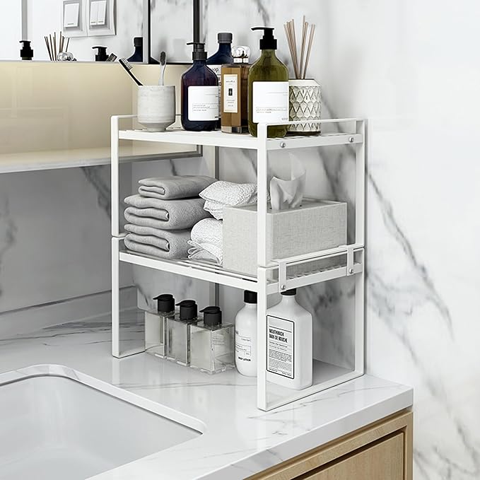 Shantton Cabinet Shelf Organizer, Pantry Shelf Rack - Image 6