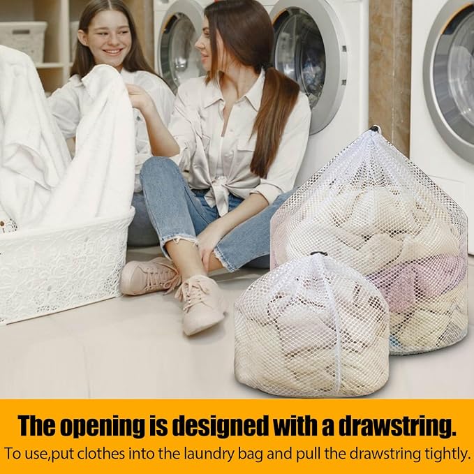 4 pcs Commercial Mesh Laundry Bag - Image 6