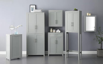 Crosley Furniture Savannah Wall Mounted Bathroom Storage Medicine Cabinet - Image 12
