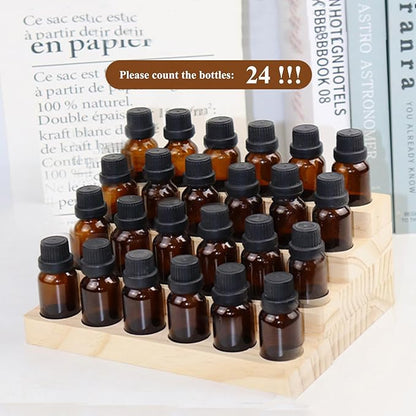 Essential Oil Display Stand 4 Tier Essential Oil Holder Solid Wood Essential - Image 3