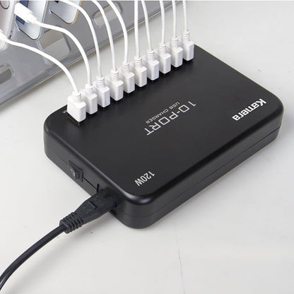 USB Charger 10-Port 120W, Ipad Pro/Air2/ Mini, Galaxy S9/S8/S6 Edge - Image 6