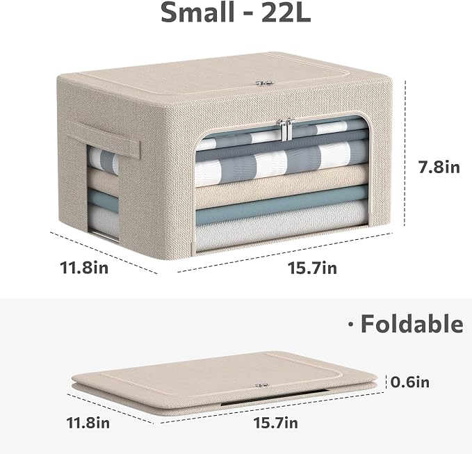 CYhom 3Pack Foldable Storage Bins - Image 7