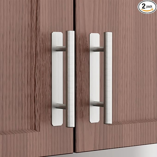 HOMOTEK 2 Pack Self-Adhesive Sliding Closet Door Handles Instant Self-Stick by HOMOTEK
