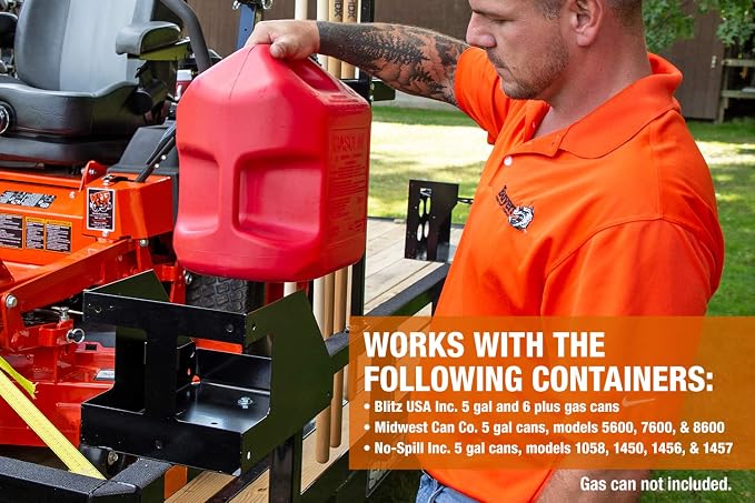 Buyers Products LT32 Locking Rack Gas Container Holder - Image 7