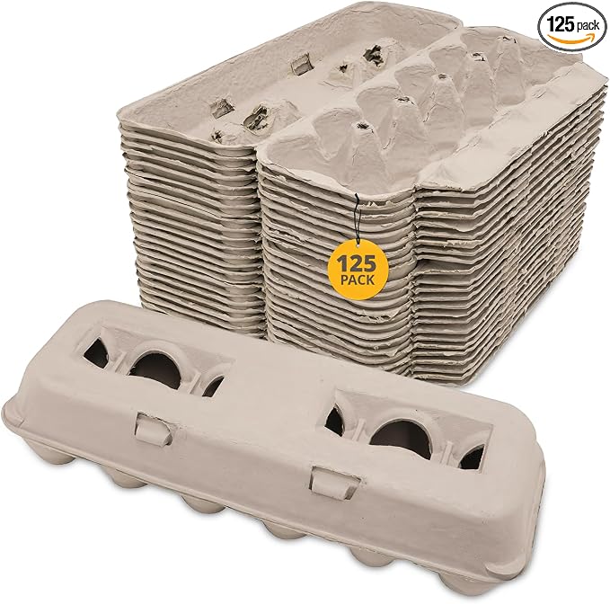 Stromberg's Large Blank Egg Cartons, Bulk Pack by Strombergs