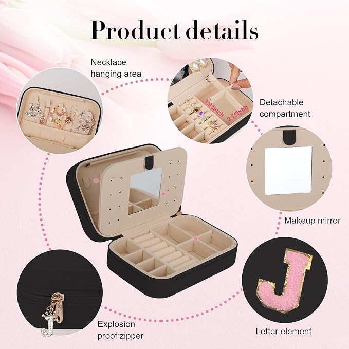 TopPerfekt Travel Jewelry Case, Jewelry Box - Image 3