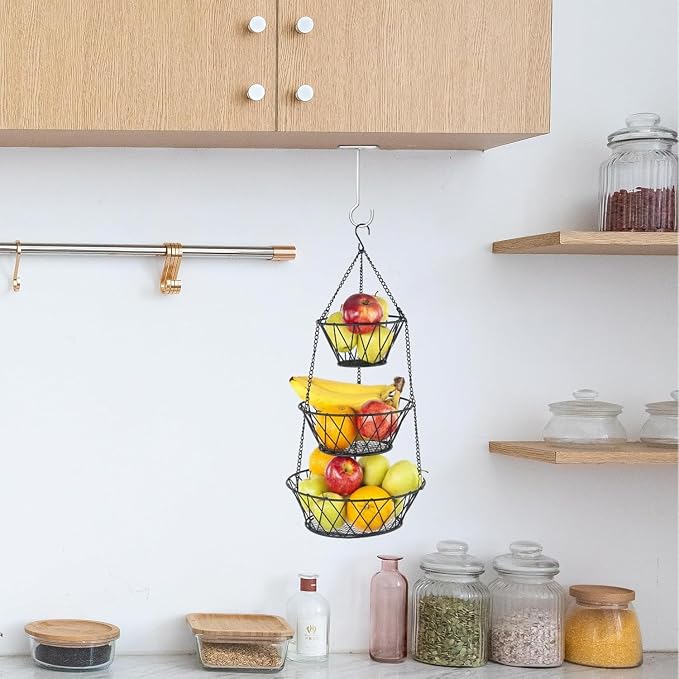 20Pack Ceiling Hooks for Hanging Plants Bulk, 6in Decoration Wall Hook White - Image 3