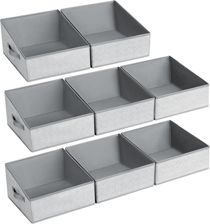 DIMJ Trapezoid Storage Bins, Closet Storage Bins by DiMJ