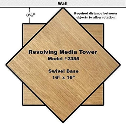 Venture Horizon Revolving Media Tower 600 Black - Image 3