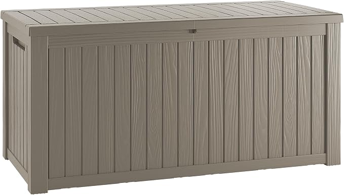 200 Gallon Outdoor Storage Box Waterproof Lockable Resin Deck Box Large by Decksplore%E2%80%94BuiltforOutdoor