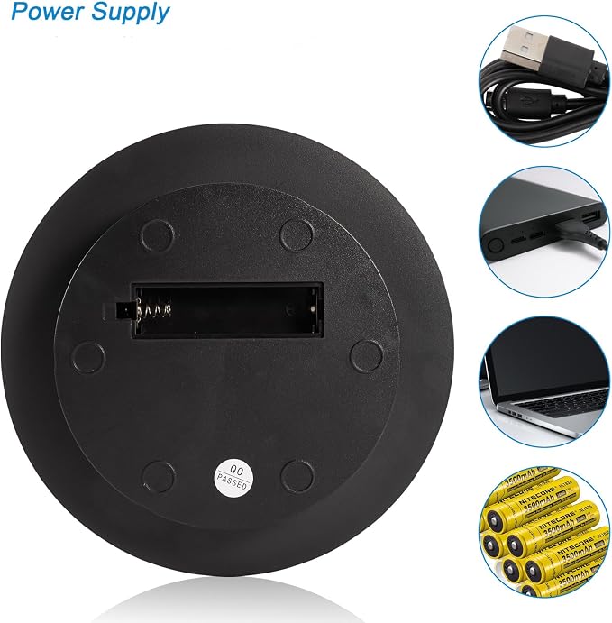 Rotating Display Stand Turntable Stand Black Spinning Stand - Image 6
