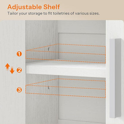 HOOBRO Bathroom Wall Cabinet, Medicine Cabinet, 15 x 16.1 Bathroom Wall Cabinet - Image 6