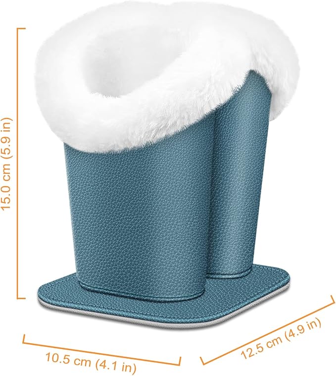 Fintie Plush Lined Double Eyeglasses Holder - Image 3