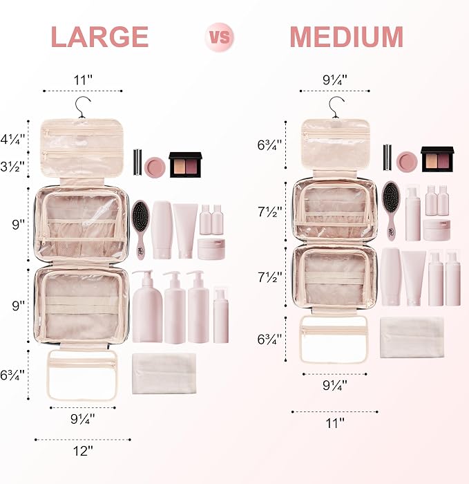 Everfun Hanging Travel Toiletry Bag - Image 2